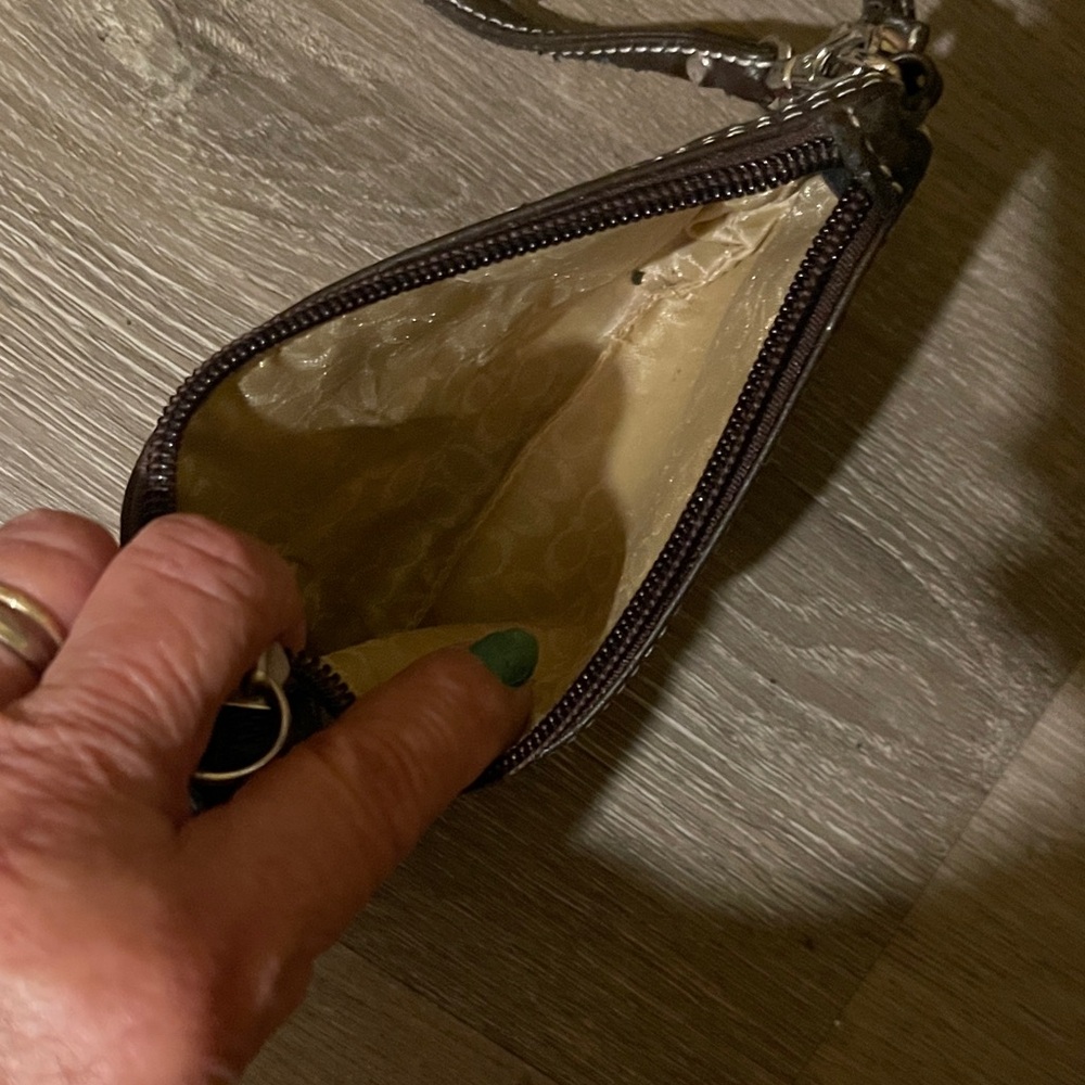 Coach Multicolor Patchwork Wristlet - image 3